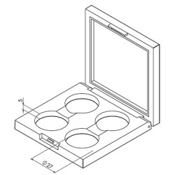 S772-4RA-FL (magnetic palette)